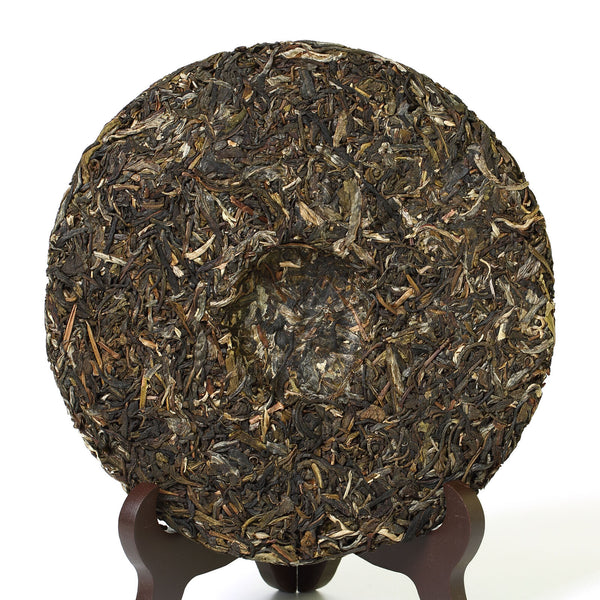 HelloYoung Puerh Tea 357g Year Banzhang Ancient Tree Yunnan Puer Pu'er Pu-erh Cake Raw