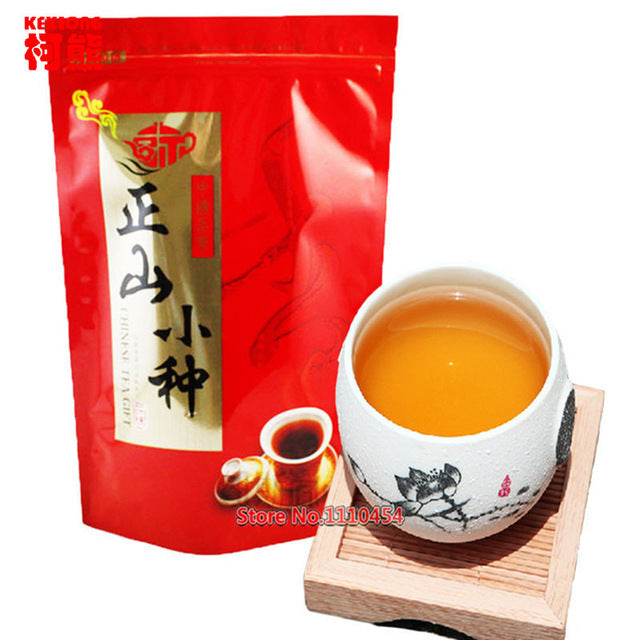 Wuyi Organic Black Red Tea Warm Stomach Tea 250g Premium Lapsang Souchong Tea