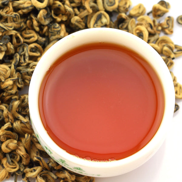 HelloYoung TeaHELLOYOUNG100g Nonpareil Supreme Yunnan Black Tea Dian Hong Snail Golden Bud Tea