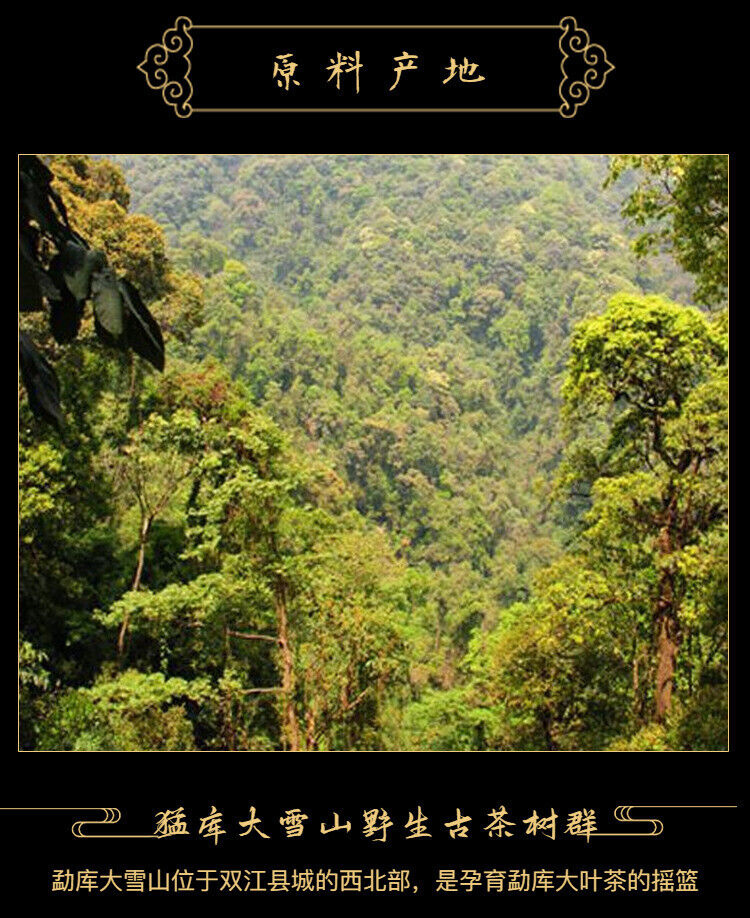 HelloYoung MengKu Hao Rongshi Yunnan Mengku Qizi Tea Biscuit Green Cake Raw Puer 400g