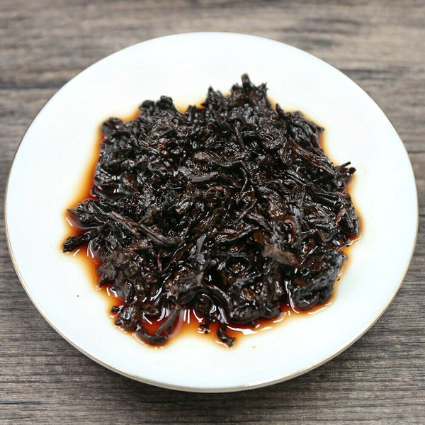 HelloYoung Yunnan MengHai Ripe Puer Tea GongTing Compressed Chinese Shu Puerh Tea 357g
