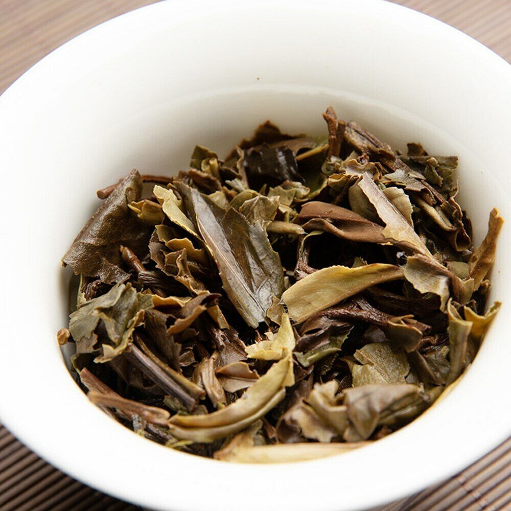 HelloYoung Zhongcha Tea White Cake 5901 Old Tree Baicha Tea 357g