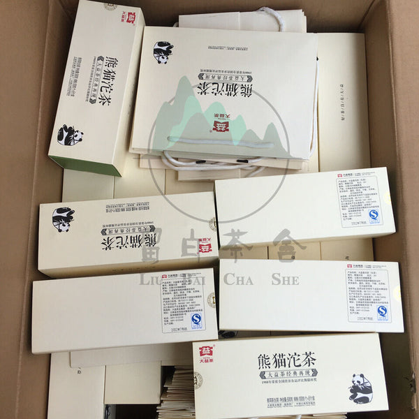 HelloYoung TAETEA Brand Panda Pu-erh Tea Tuo 100g Raw Menghai Dayi Pu'er Tuocha