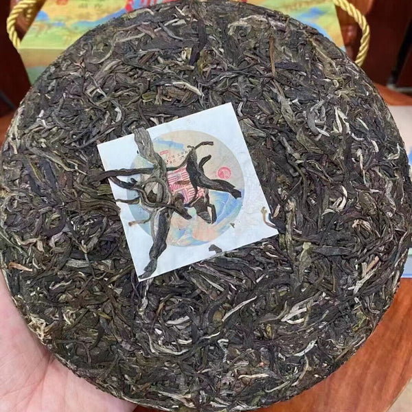 357g Yunnan Raw Pu-erh Cake Tea Bingdao Mijing Sheng Puerh Tea Pu'er Tea