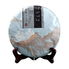 HelloYoung Top-grade Classic 7572 Ripe Pu'er Tea TAETEA Menghai Dayi Puer Tea Cake357g