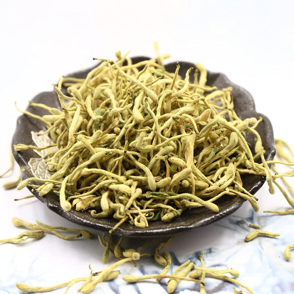 HelloYoung FullChea Natural Dried Honeysuckle - Jin Yin Hua Honeysuckle Tea 1.58oz/45g
