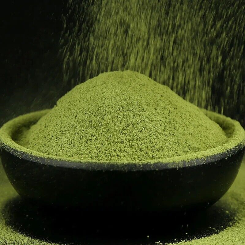 HelloYoung Puer Matcha Powder Raw Orangic matcha Green Tea Mask Beauty powder Secondary image