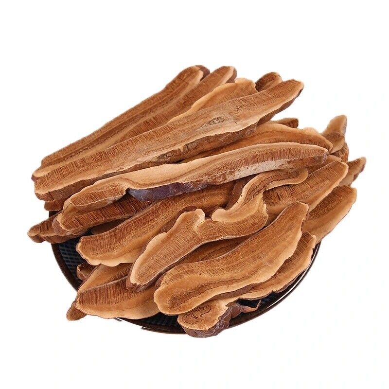 HelloYoung Lingzhi Lucidum Slices Tea Dried Reishi Mushrooms Ganoderma 灵芝片 Health Food Secondary image