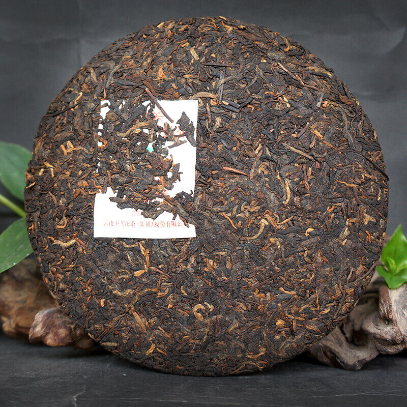 357g Puer Ripe Tea Cake High Mountain Arbor Materials Xiaguan Puerh Tea