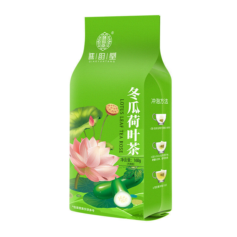 40 Pcs Herbal Teabags Includes Rose Lotus Leaf and White Gourd Slimming Tea 160g