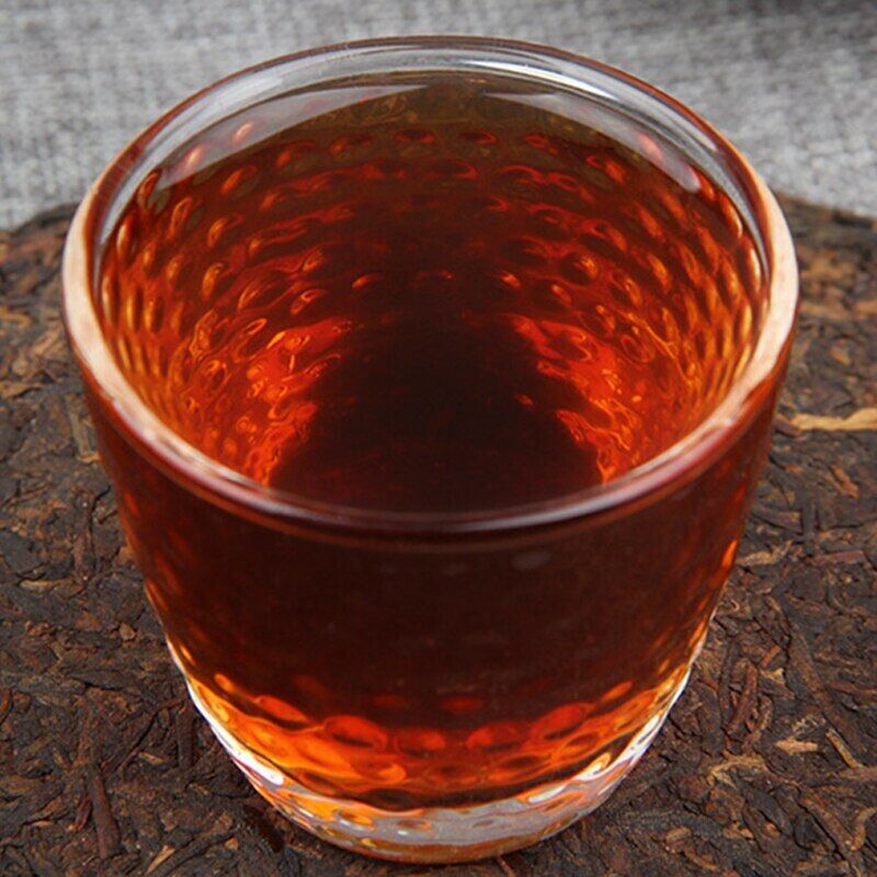 HelloYoung Menghai Scent of Time Ripe Puer Tea Golden Bud Shu Puerh Tea 357g/12.59oz