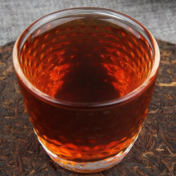 HelloYoung Menghai Scent of Time Ripe Puer Tea Golden Bud Shu Puerh Tea 357g/12.59oz