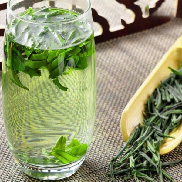 HelloYoung Chinese Early Spring Lu An Gua Pian Organic Green Tea Melon Slice Tea