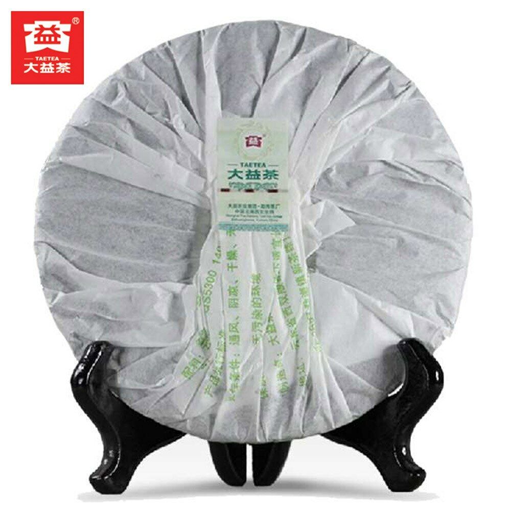 HelloYoung TAETEA Early Spring Raw Puerh Tea Yunnna Menghai Batch 201 Sheng Puer 357g Secondary image
