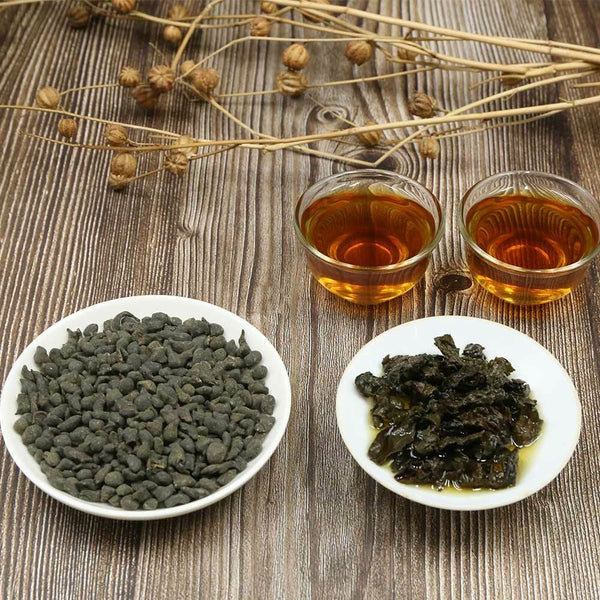 HelloYoung Oolong Taiwan Ginseng Renshen Ren Shen Loose Fitness Ginseng Oolong Tea
