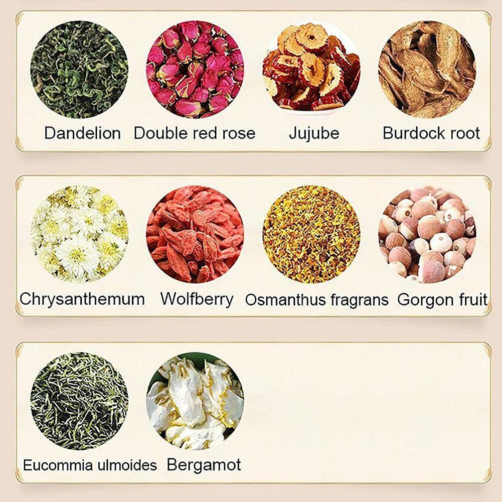 18 Flavors Liver Protection Tea Chinese Nourishing Protect Care Everyday