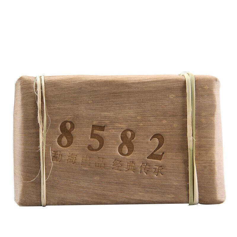 TemuTea 250g Yunnan Menghai Classical Puer Tea Brick Classical Old Tree Puerh Tea