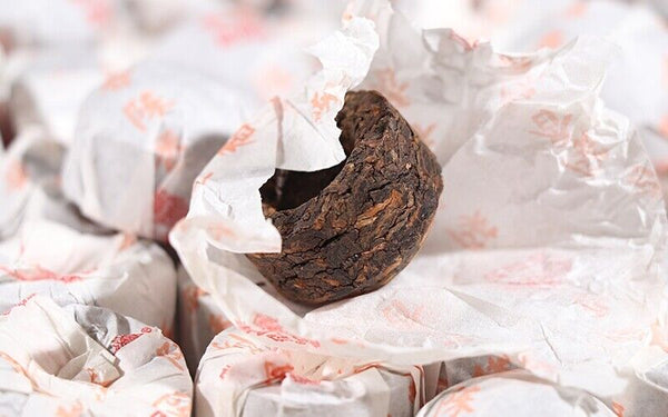 HelloYoung Haiwan Old Comrade CHEN XIANG Premium Mini Tuo Cha Puer Pu-erh Tea Ripe Pu'er