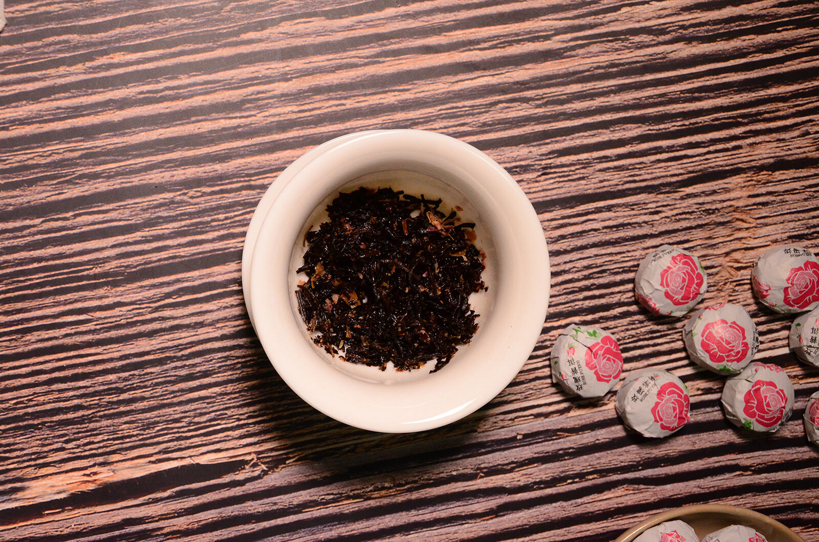 Yunnan Puer Tuo Red Rose Flower Flavor Mini Tuo Cha Ripe Pu'er Tea 500g
