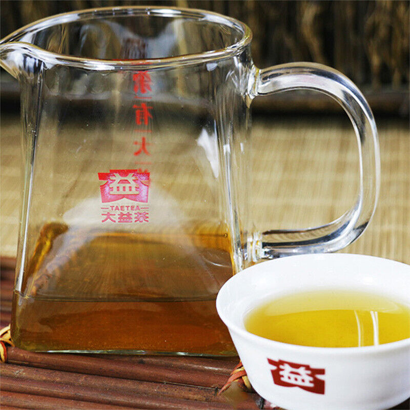 HelloYoung Top-grade Menghai Dayi 7542 Cha Pu'er Tea Cake Chinese Yunnan Pu-erh Cake 357g