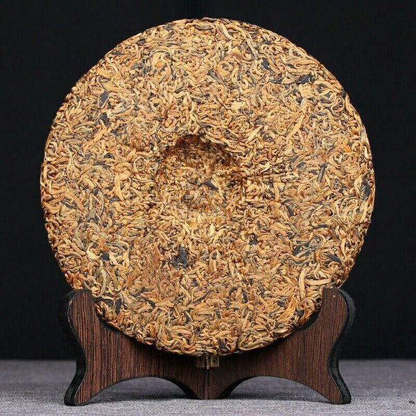 Fengqing Golden Buds Honey Flavor Dian Hong Dianhong Cake Black Tea 357g/12.59oz