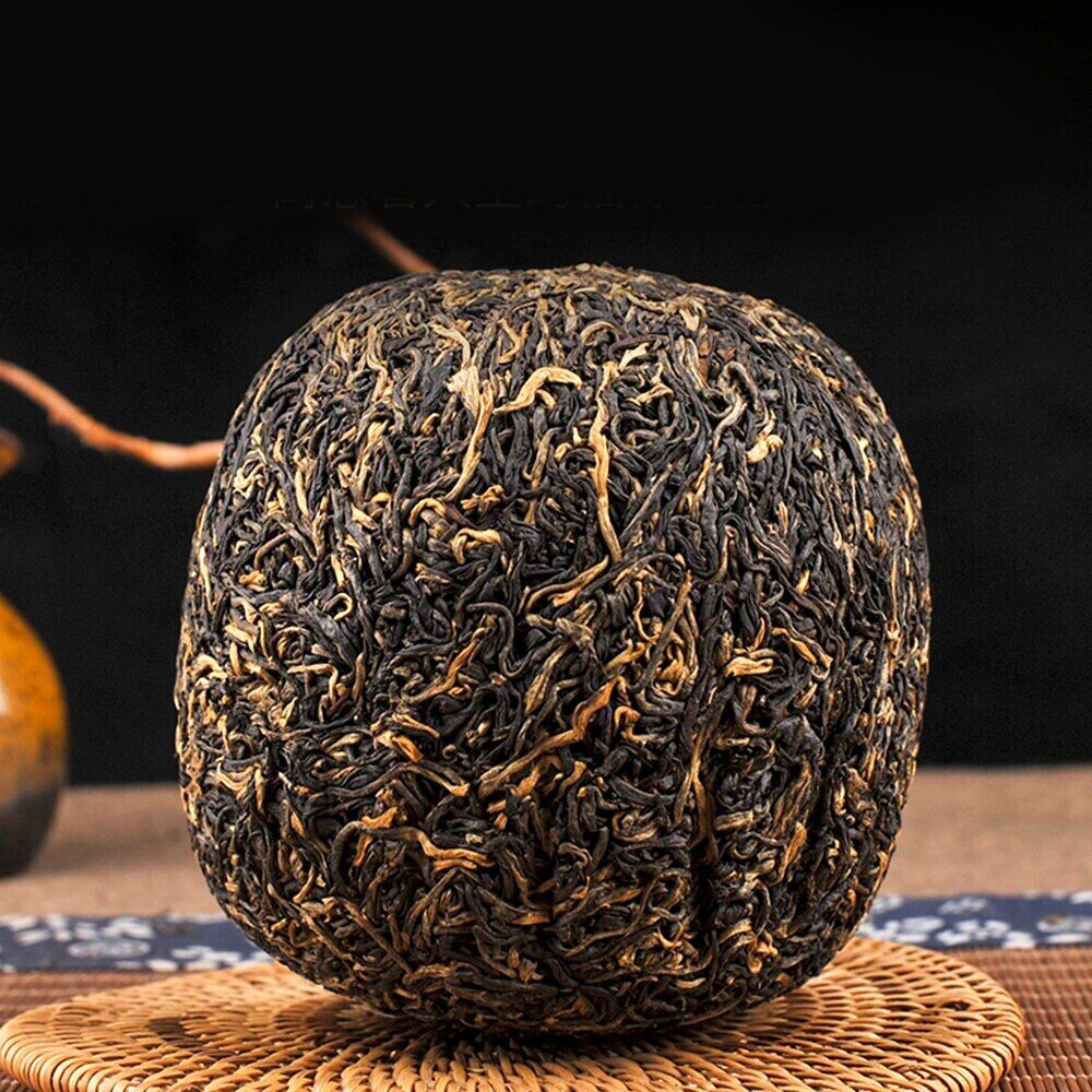 HelloYoung Tea/Gold Buds Yunnan Black Tea FengQing Golden Melon Dianhong 500g/1.1lb Secondary image