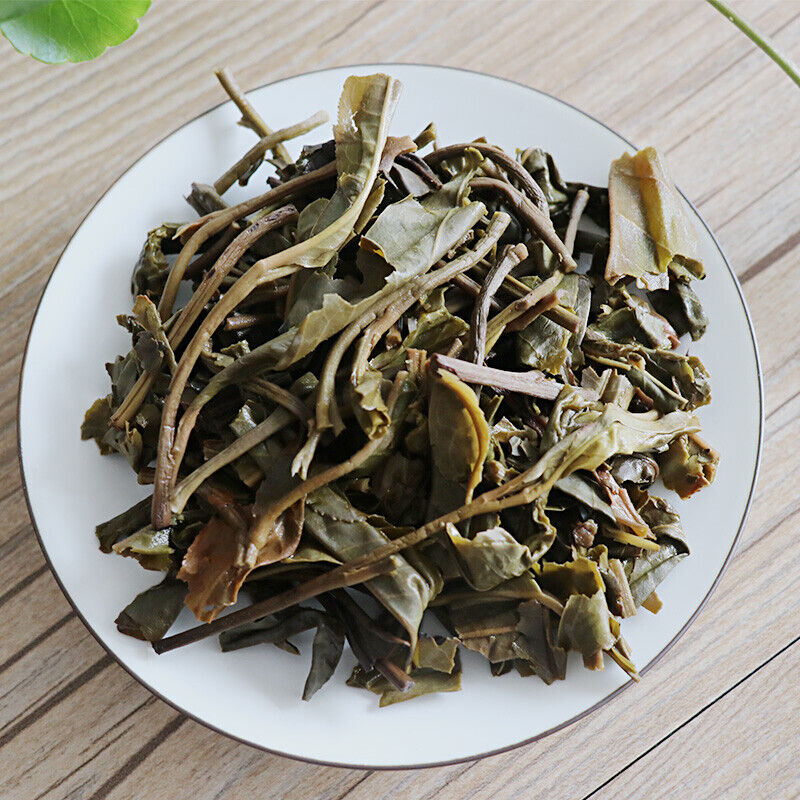 HelloYoung Yiwu Green Big Tree XY Xiaguan Pu-erh Yunnan Pu'er Iron Tea Cake 357g Raw