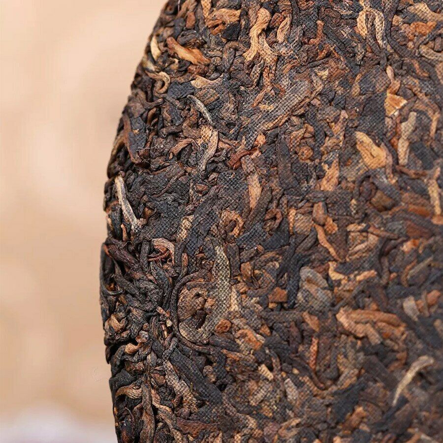 HelloYoung Haiwan Yun Hai Ripe Puer Tea Yunnan Aged Tree Old Comrade Shu Puer Tea 400g