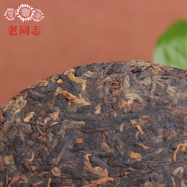 HelloYoung Anning Haiwan Ripe Shu Pu Erh Chun Xiang Bing Cha Batch 171 Pu Erh Cha 357g