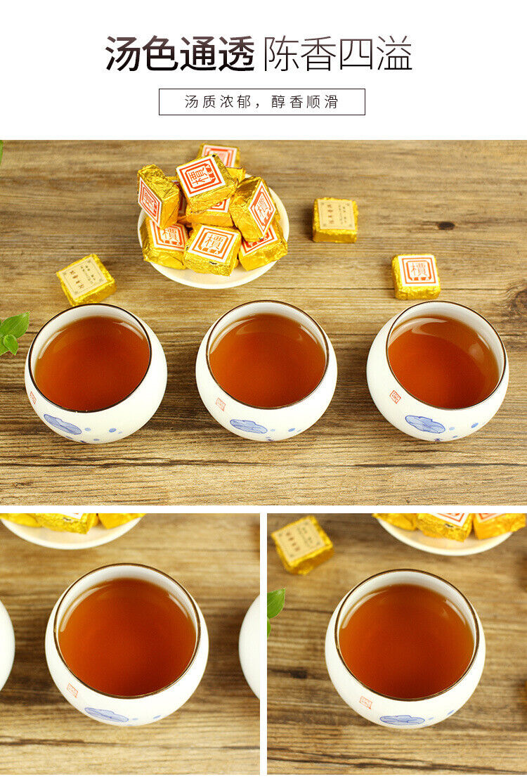 Mini Puerh Yunnan 'Jia' Word 2003 Chinese Pu-erh Old Ripe Puer Pu'er Tea Brick