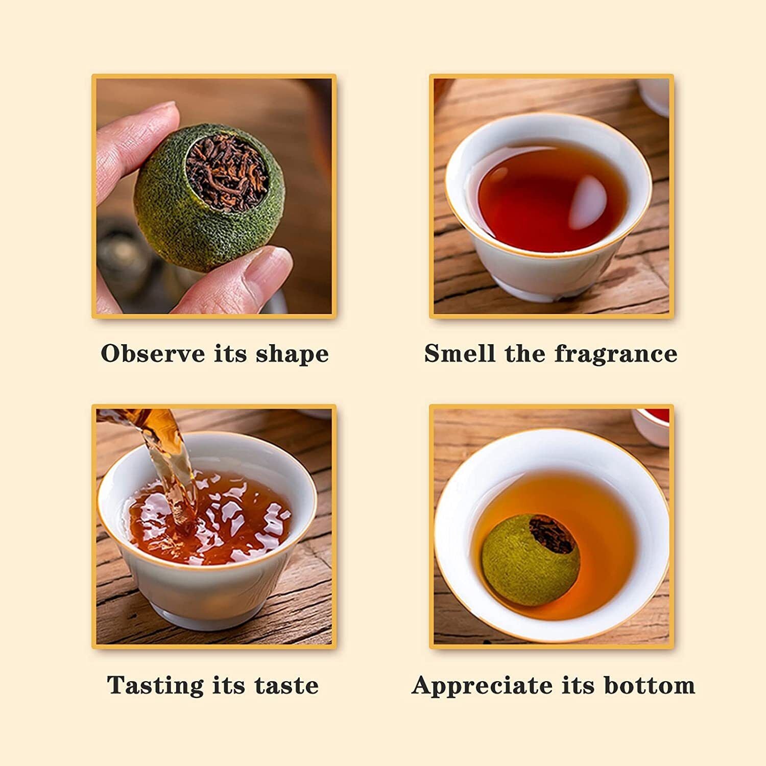 Xiao Qing Gan Puerh Tea - 250g Palace Orange Peel ChenPi Citrus Puer Ripe Tea
