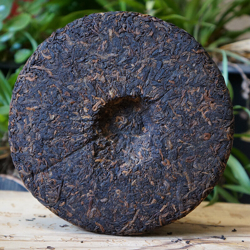 HelloYoung Haiwan Lao Tong Zhi Old Comrade 908 Mini Pu'er Tea Cake Puerh Ripe 200g