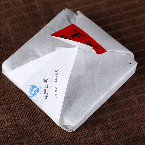 HelloYoung Big Snow Mt. Yunnan Xiaguan Gold Silk Raw Pu-erh Puer Pu'er Brick Tea 100g