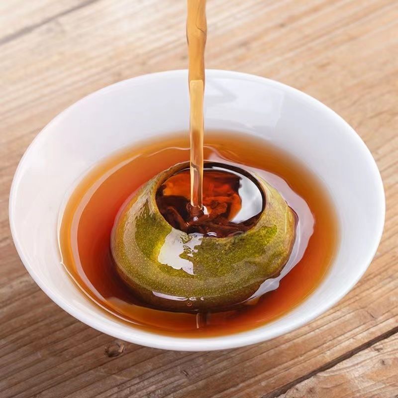 HelloYoung 250G (8.8 Oz) Palace Orange Peel ChenPi Citrus Puer Pu'er Puerh Ripe Loose Tea