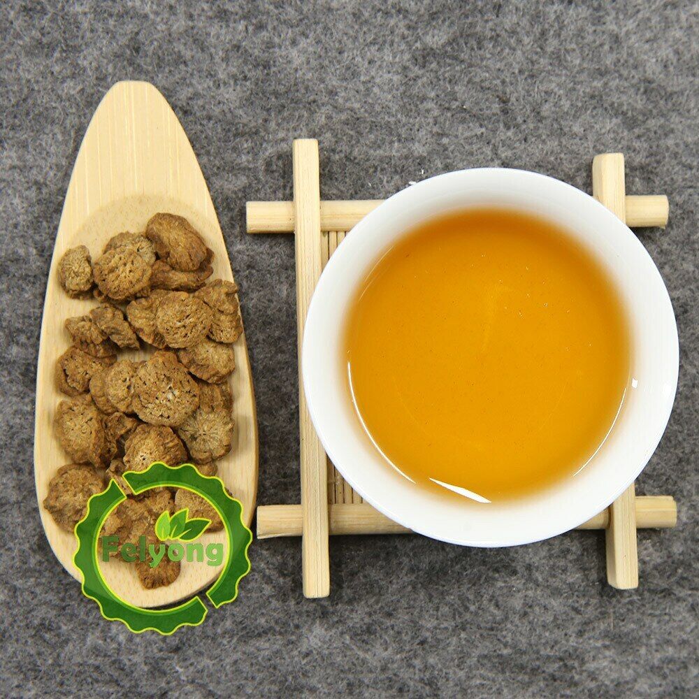 HelloYoung Dried Gold Burdock Root Herbal Tea Loose leaf Chinese Flavor Slimming Tea