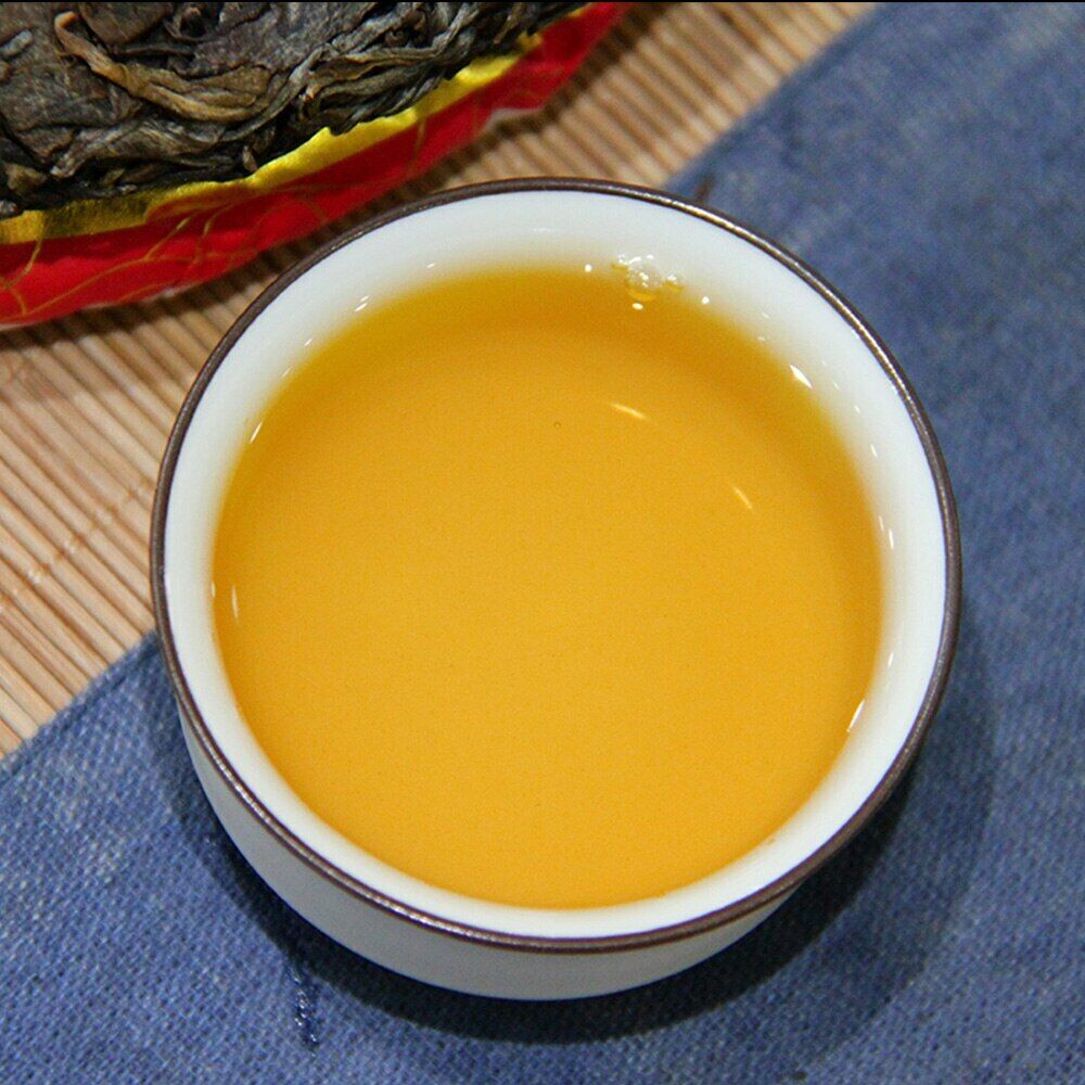 HelloYoung Zhong Cha Raw Puerh Cake "Year of Rat" Sheng Puer 357g