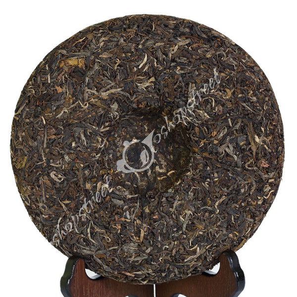 HelloYoung yr 357g Organic Certified Yunnan Bulang Mount Cake Raw Pu'er Puerh Puer Tea