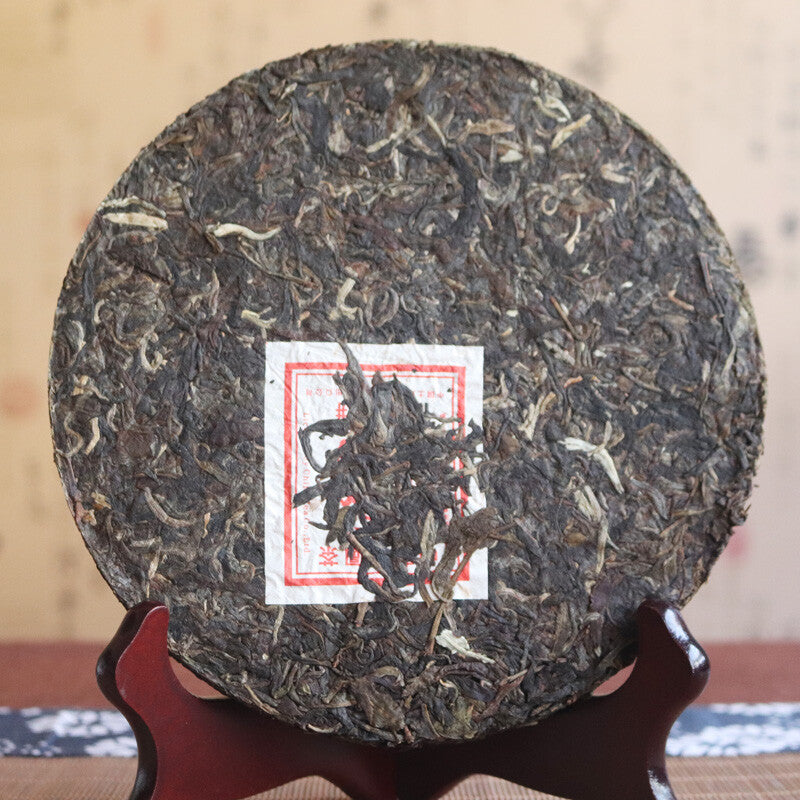 ZHONG CHA TIE BING 2007 Round Tea 9801 China Tea Discus Pu'er Puer Raw Tea 400g Main image