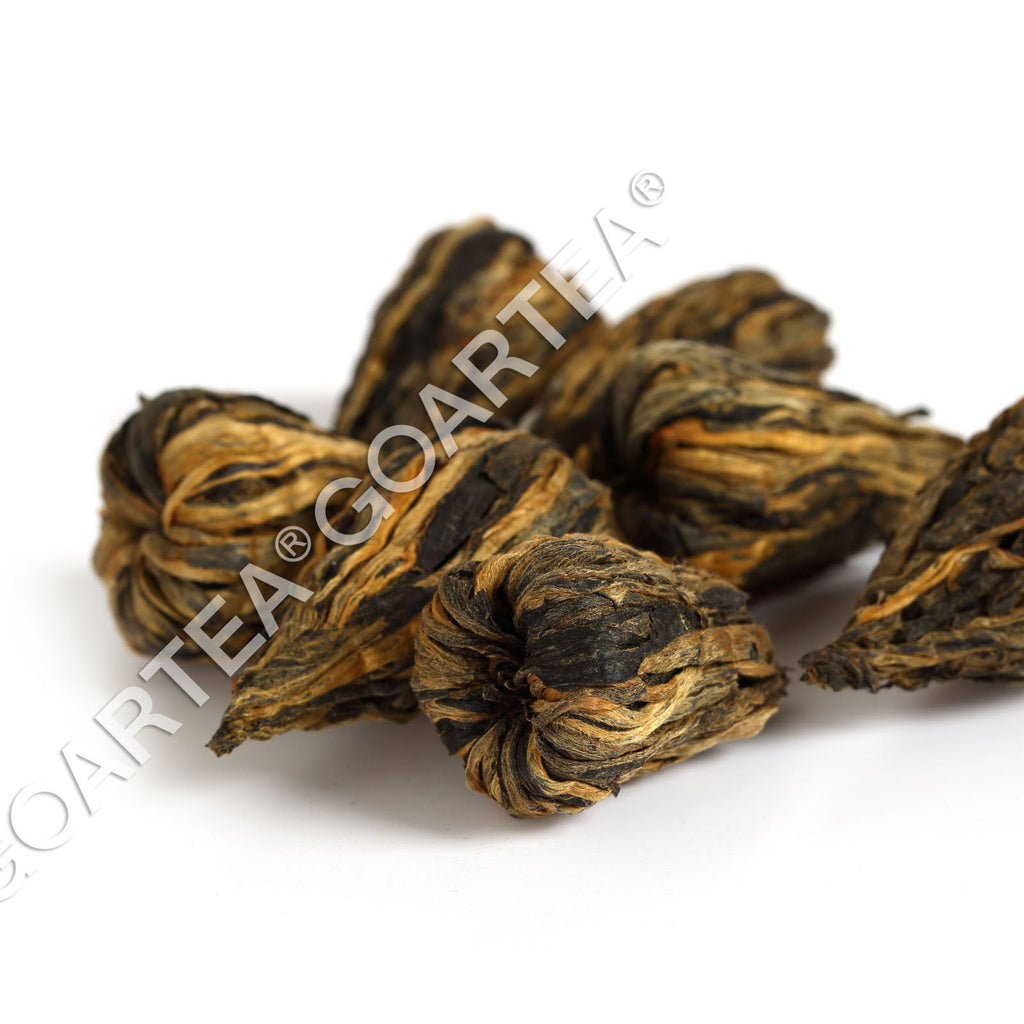 HelloYoung TeaHELLOYOUNG100g Nonpareil Supreme Yunnan Black Tea Fengqing Pagoda Dian Hong Buds