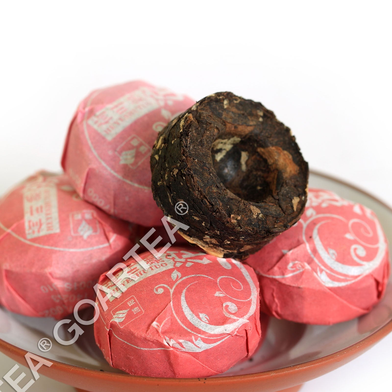 HelloYoung HELLOYOUNG yr Lotus Leaf Flavored Mini Ripe Cake Fitness Pu'er Pu erh Tea