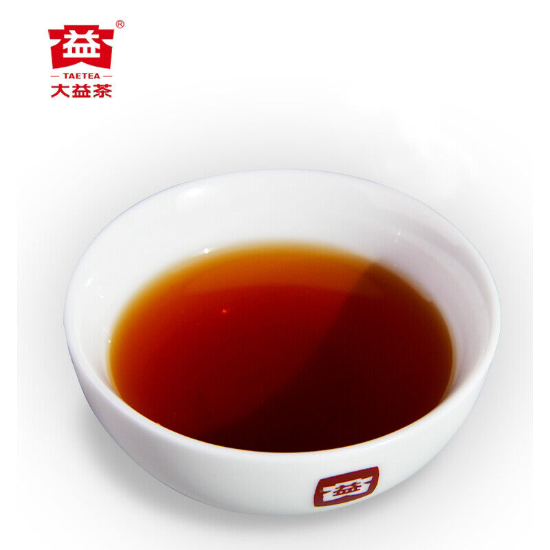 HelloYoung TAETEA 0532 * Yunnan Dayi Ripe Pu'er Tea Cake 357g High Grade 1601 Batch