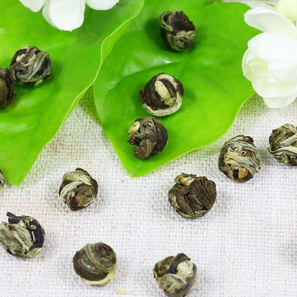 HelloYoung Jasmine Dragon Ball Pearls Flower Tea Premuim Green Tea Jasmine Pearl Tea 250g