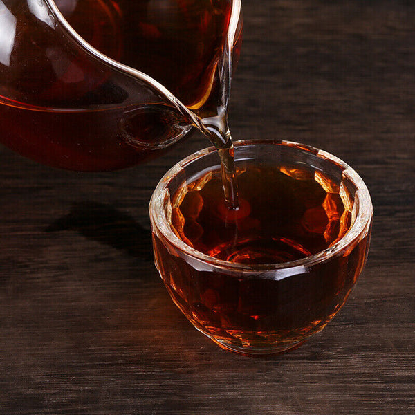 HelloYoung Bajiaoting Classic A Brick Pu'er Tea Cooked Tea Menghai Arbor Puer 250g