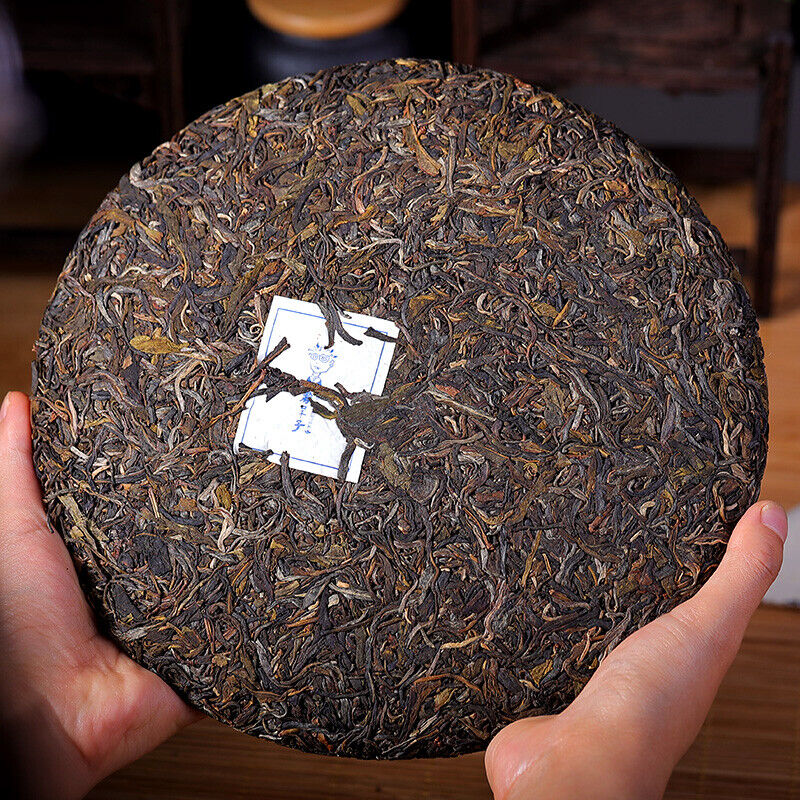 HelloYoung Dr. Pu'er Tea Taihe Pure Spring Leaves Puer Large Pu-erh Tea Cake Raw 660g Secondary image