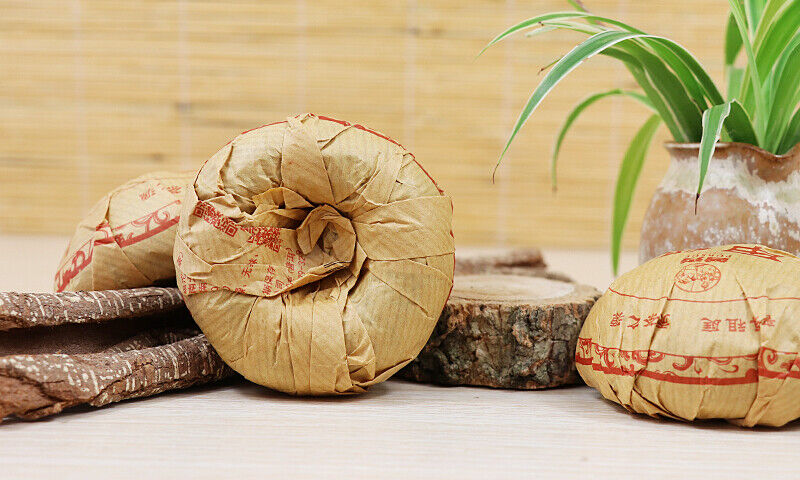 HelloYoung JIA JI TUO CHA * PURSUE Menghai Tuo Cha Puer Tea Green Raw Pu-erh Tea 500g