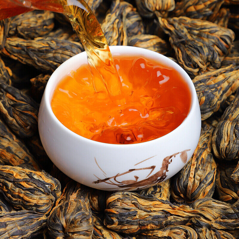 HelloYoung TeaHandmade Pagoda Dianhong Dian Hong Chinese Yunnan Red Tea BAO TA Black Tea 250g Secondary image