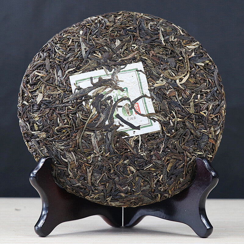 357g Ecology Longrun Pu-erh Tea Cake, Yunnan Unfermented Pu'er Tea Secondary image