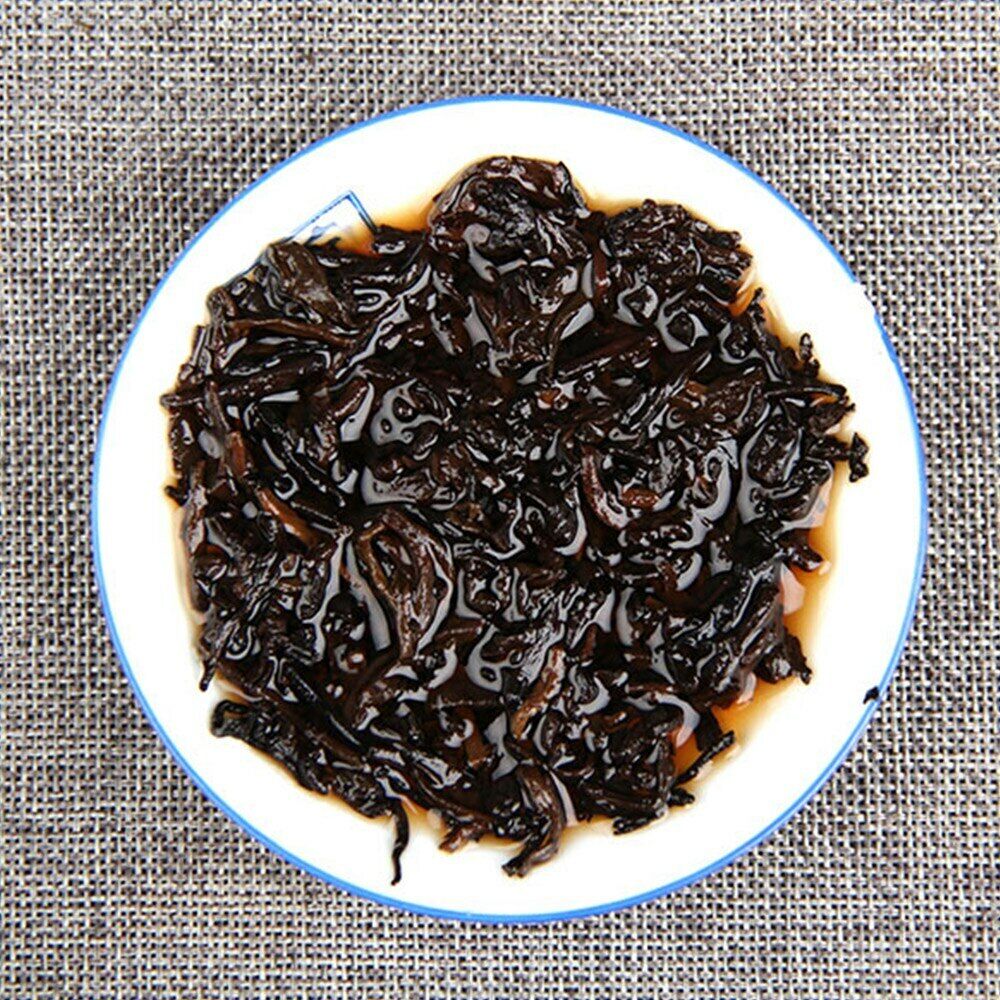 HelloYoung Old Tree Pure Material Ripe Puerh Tea Iceland Golden Bud Shu Puer Tea 357g