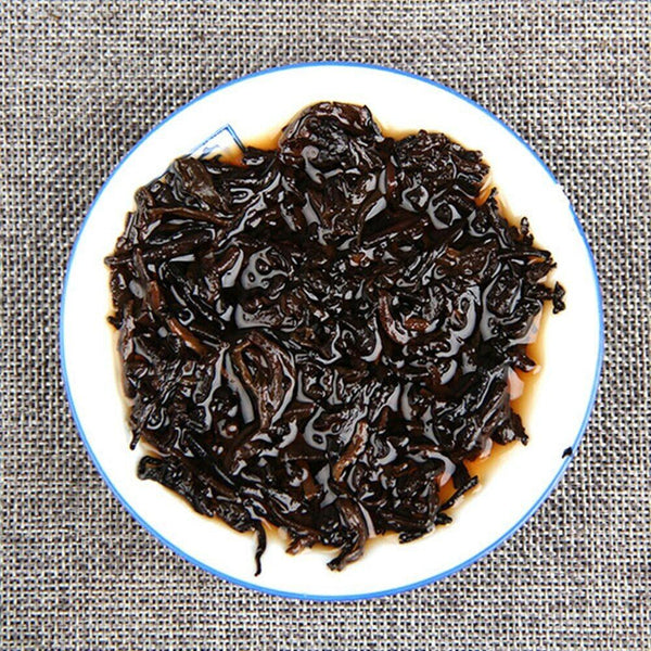 HelloYoung Old Tree Pure Material Ripe Puerh Tea Iceland Golden Bud Shu Puer Tea 357g