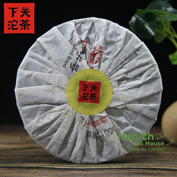 HelloYoung Cake Gao Yuan Chen Sheng Puerh 357g Health Care Top Xiaguan Aged Puer Tea Iron